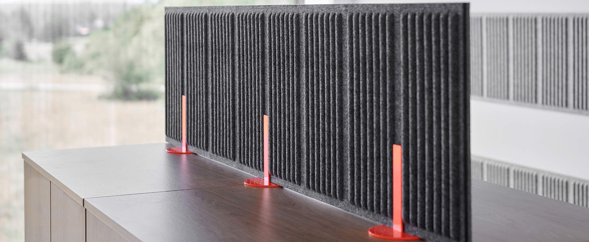 CELL collection free-standing acoustic panels - Marbet Felt